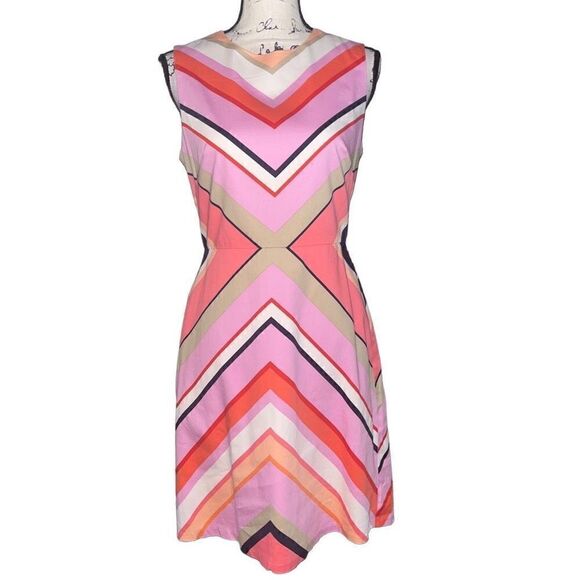 Maggy London multi-color dress 6 - Picture 1 of 4